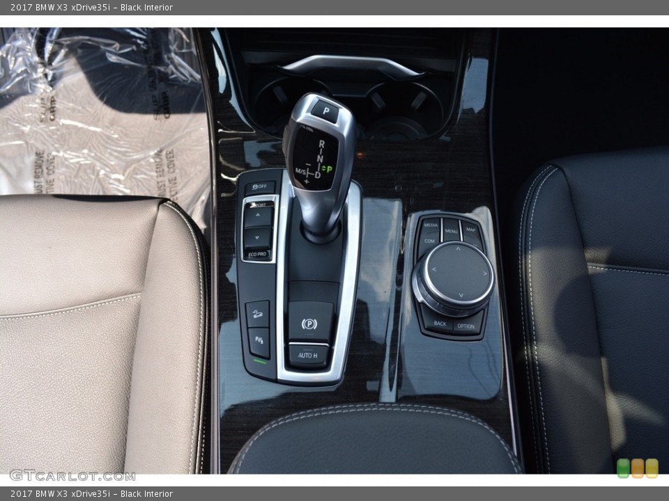 Black Interior Transmission for the 2017 BMW X3 xDrive35i #121690025