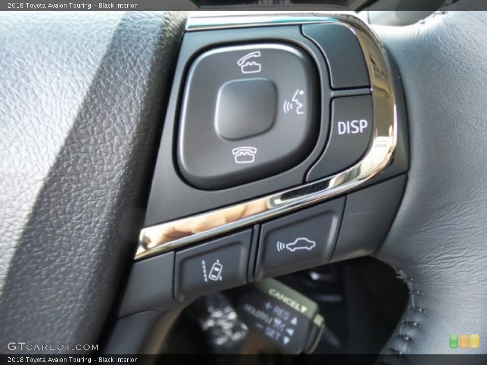 Black Interior Controls for the 2018 Toyota Avalon Touring #121692239