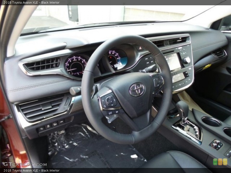 Black Interior Dashboard for the 2018 Toyota Avalon XLE #121692539