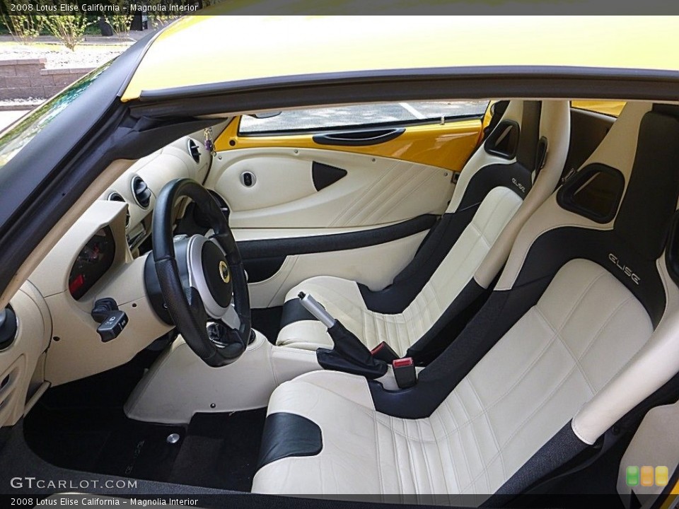 Magnolia Interior Photo for the 2008 Lotus Elise California #121740519