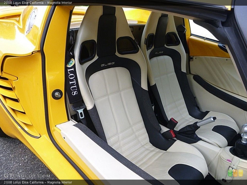 Magnolia Interior Front Seat for the 2008 Lotus Elise California #121740562