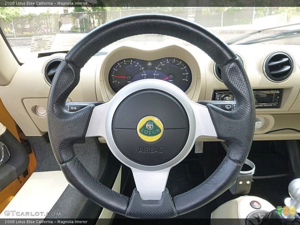 Magnolia Interior Steering Wheel for the 2008 Lotus Elise California #121740604