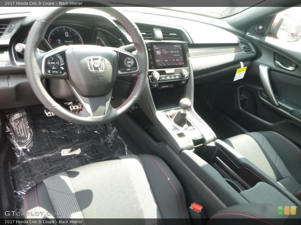 Black Interior Photo for the 2017 Honda Civic Si Coupe #121741693
