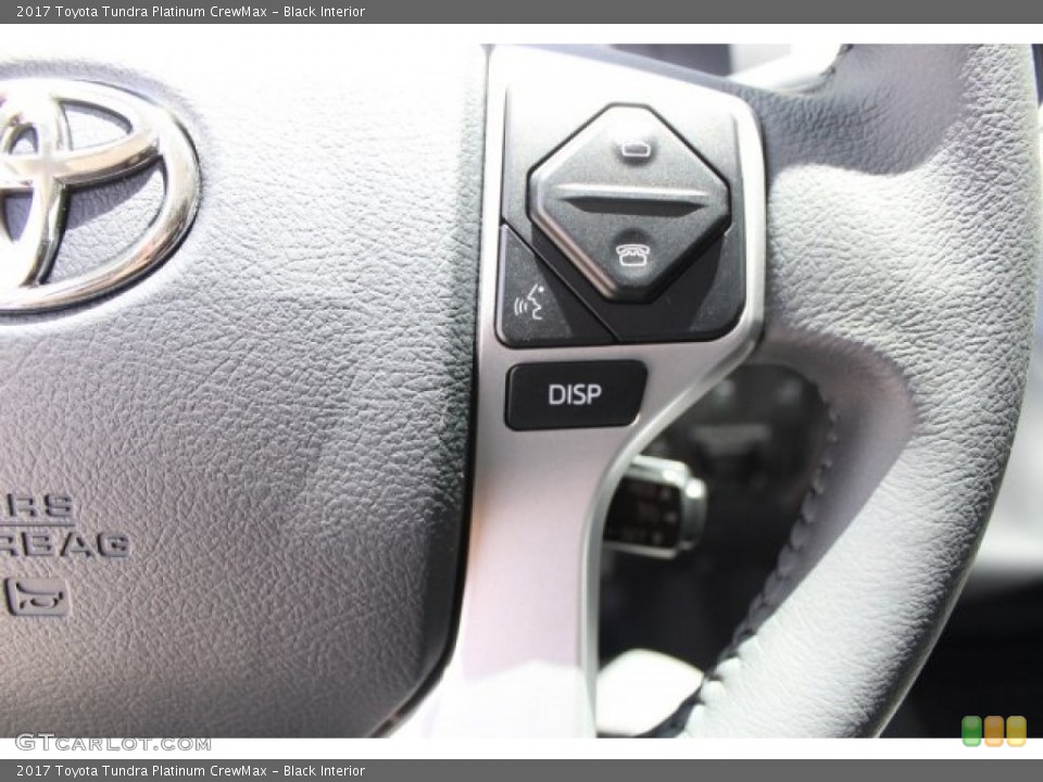 Black Interior Controls for the 2017 Toyota Tundra Platinum CrewMax #121743724