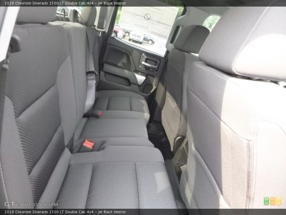 Jet Black Interior Rear Seat for the 2018 Chevrolet Silverado 1500 LT Double Cab 4x4 #121749700