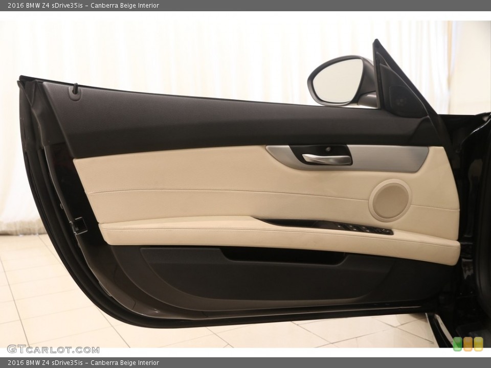 Canberra Beige Interior Door Panel for the 2016 BMW Z4 sDrive35is #121757676