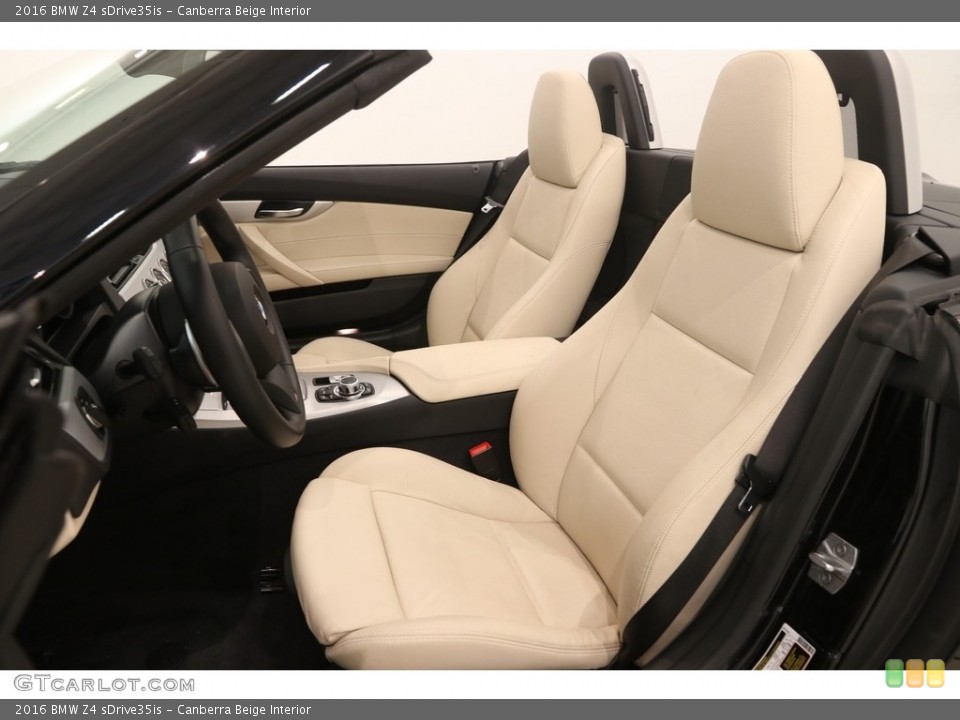 Canberra Beige Interior Front Seat for the 2016 BMW Z4 sDrive35is #121757683
