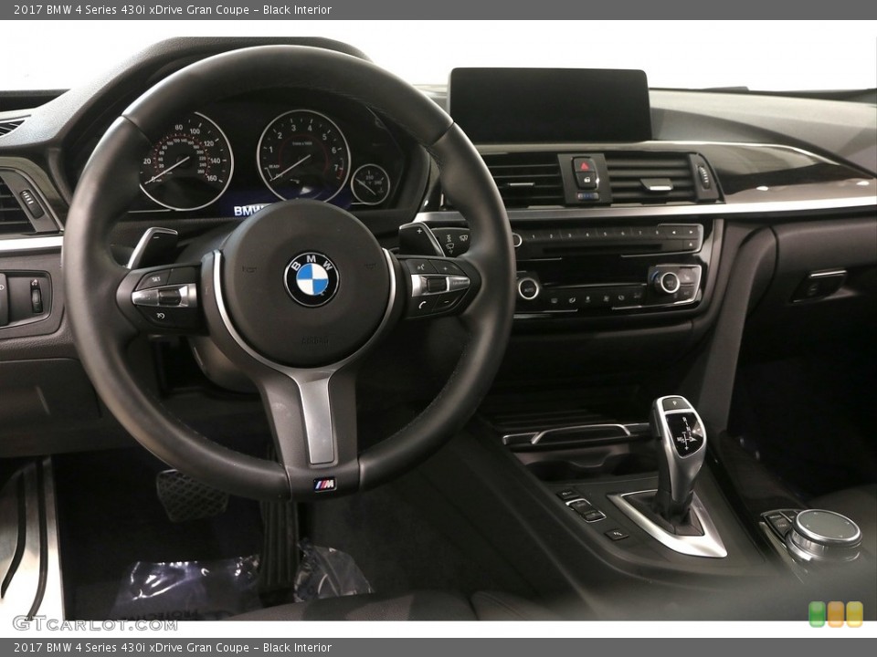 Black Interior Dashboard for the 2017 BMW 4 Series 430i xDrive Gran Coupe #121758139