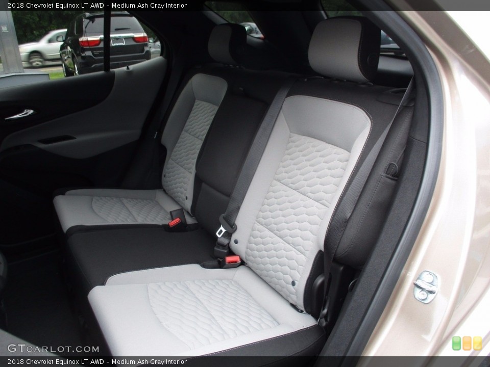 Medium Ash Gray Interior Rear Seat for the 2018 Chevrolet Equinox LT AWD #121766943