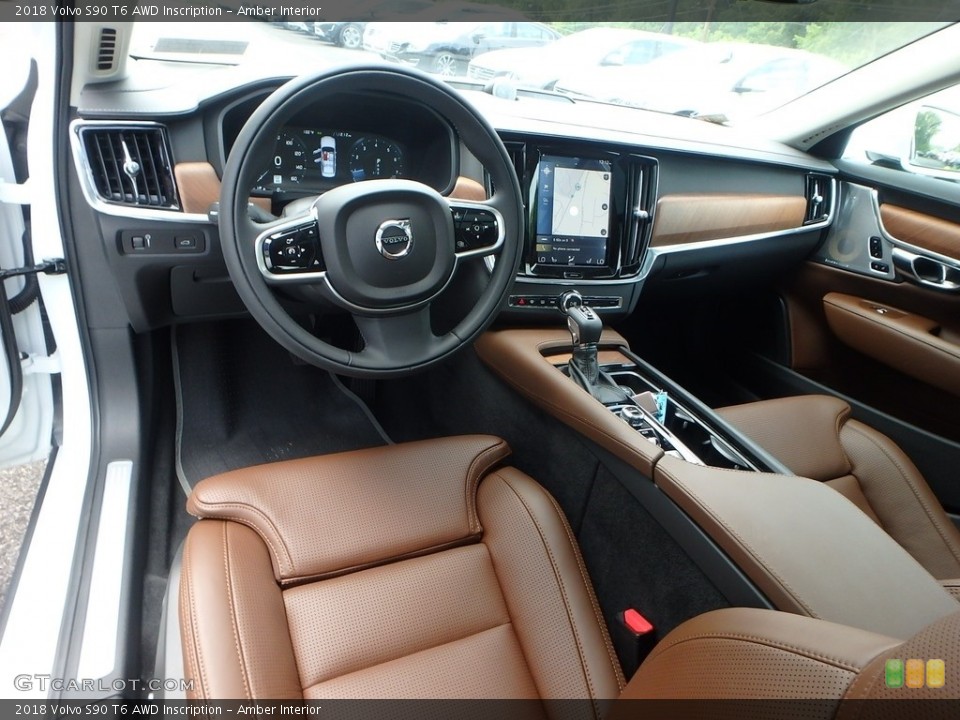 Amber Interior Prime Interior for the 2018 Volvo S90 T6 AWD Inscription #121771769