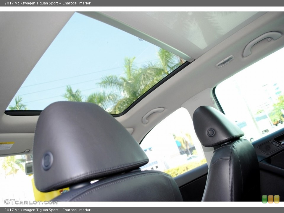 Charcoal Interior Sunroof for the 2017 Volkswagen Tiguan Sport #121783446
