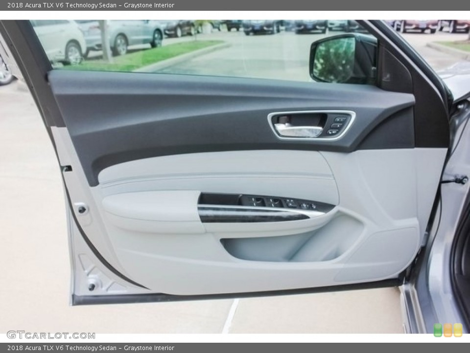 Graystone Interior Door Panel for the 2018 Acura TLX V6 Technology Sedan #121783693
