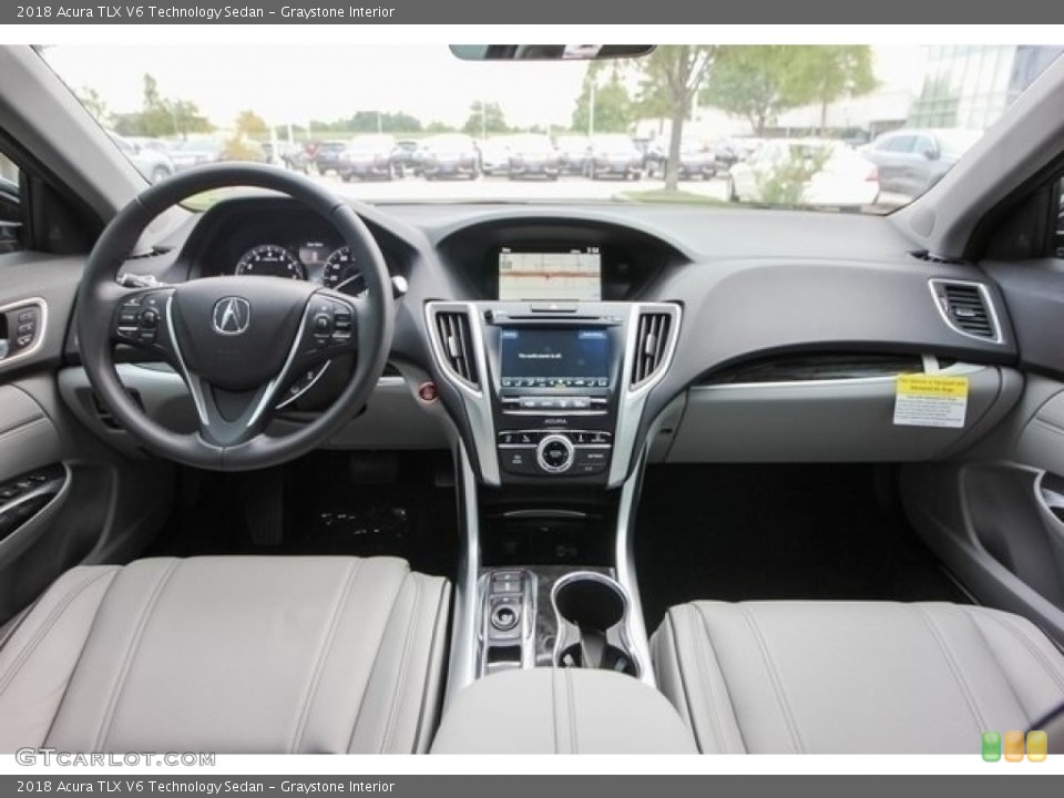 Graystone Interior Dashboard for the 2018 Acura TLX V6 Technology Sedan #121783727