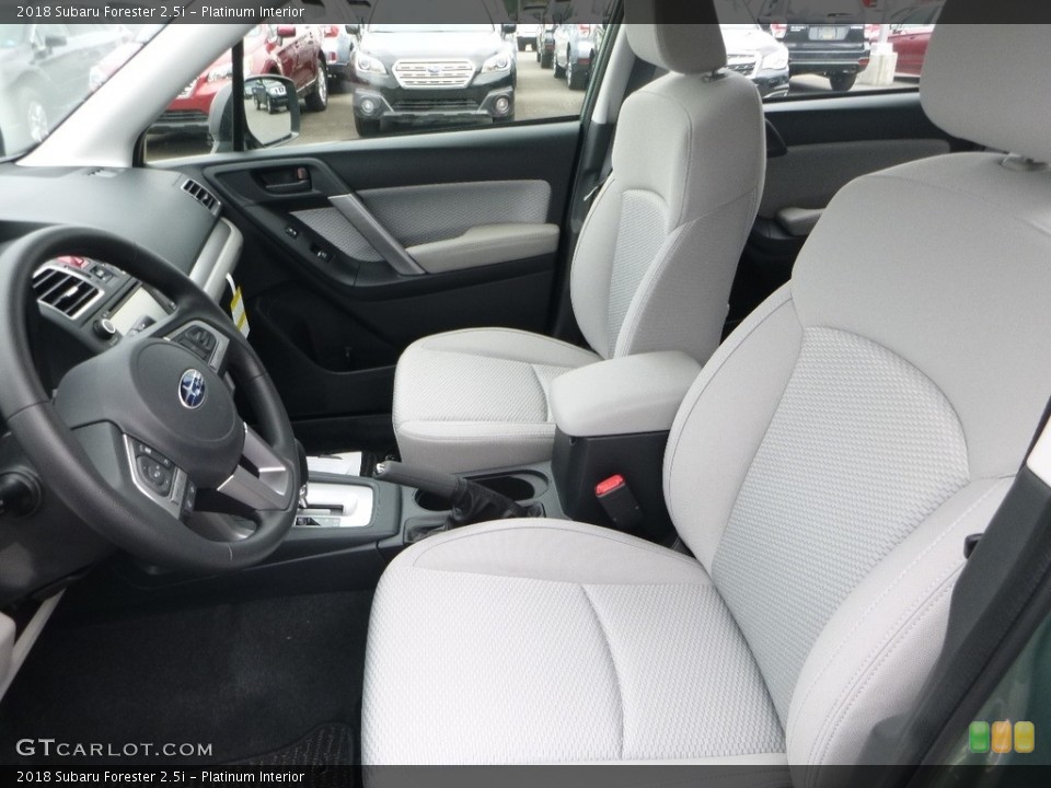 Platinum Interior Photo for the 2018 Subaru Forester 2.5i #121783905