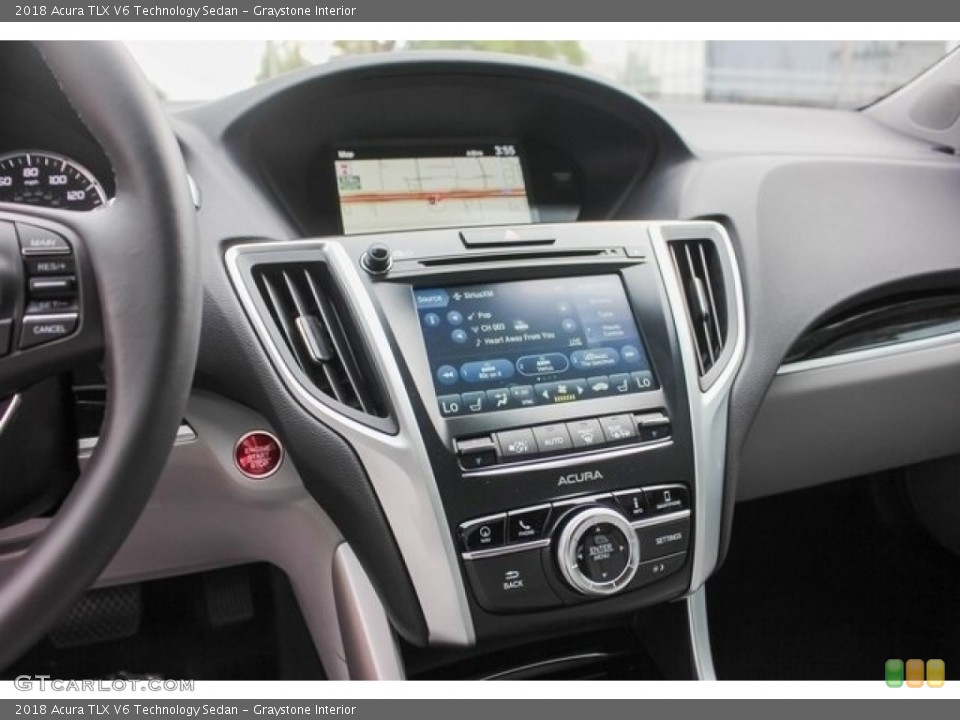 Graystone Interior Controls for the 2018 Acura TLX V6 Technology Sedan #121784018