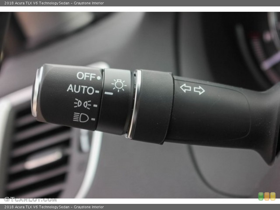 Graystone Interior Controls for the 2018 Acura TLX V6 Technology Sedan #121784121