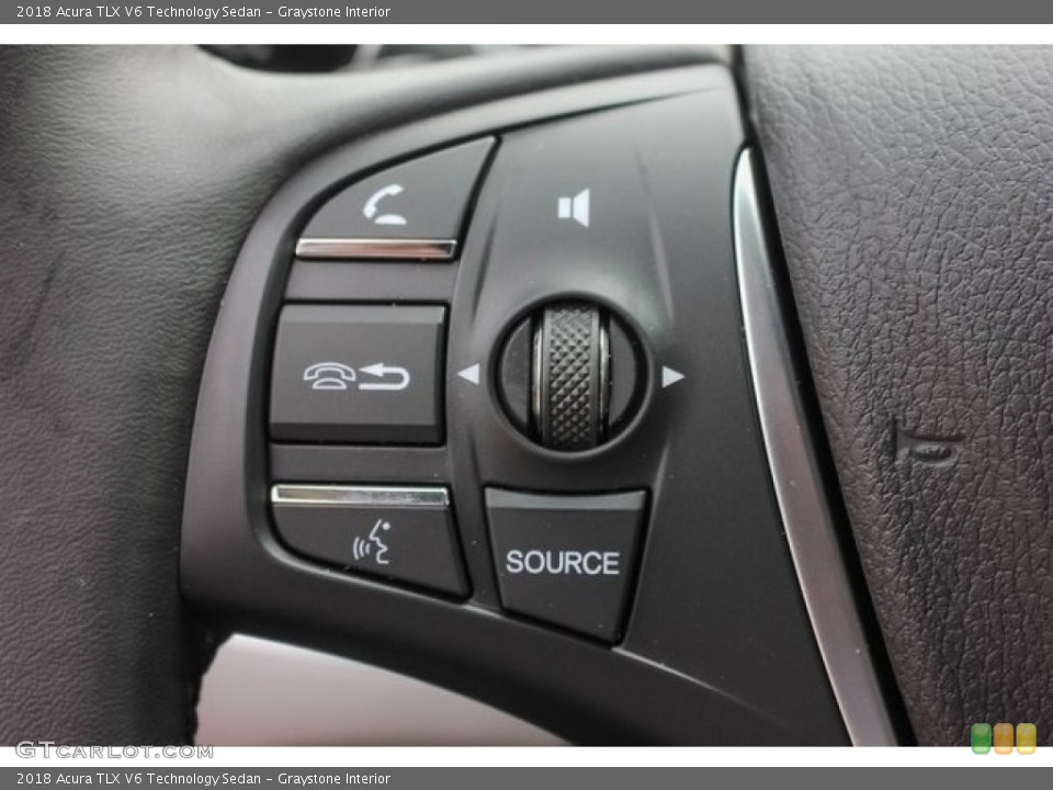 Graystone Interior Controls for the 2018 Acura TLX V6 Technology Sedan #121784130