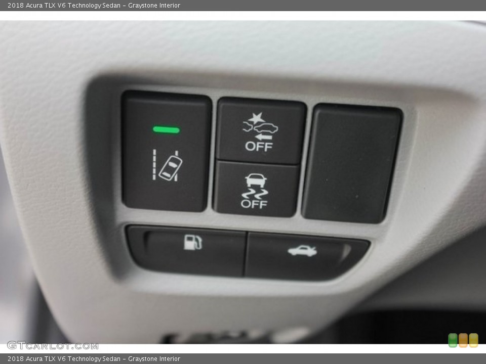 Graystone Interior Controls for the 2018 Acura TLX V6 Technology Sedan #121784196