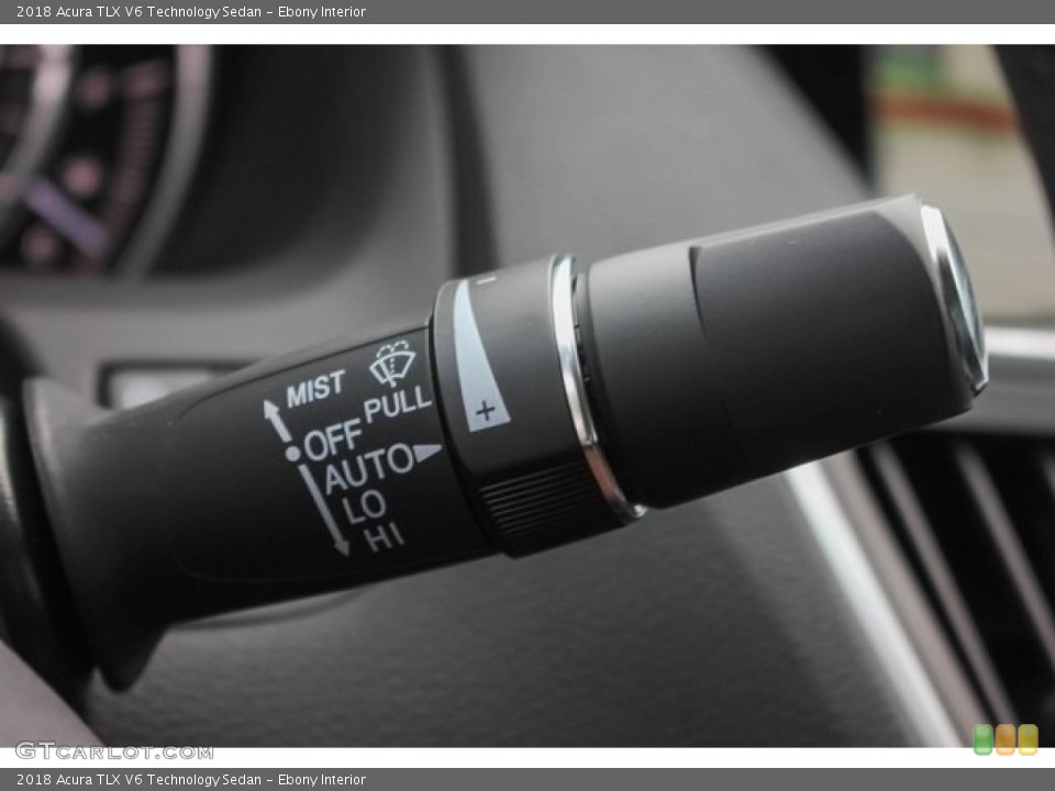 Ebony Interior Controls for the 2018 Acura TLX V6 Technology Sedan #121786518