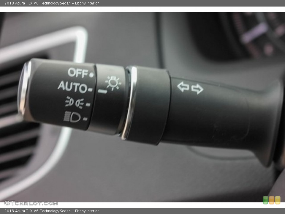 Ebony Interior Controls for the 2018 Acura TLX V6 Technology Sedan #121786533