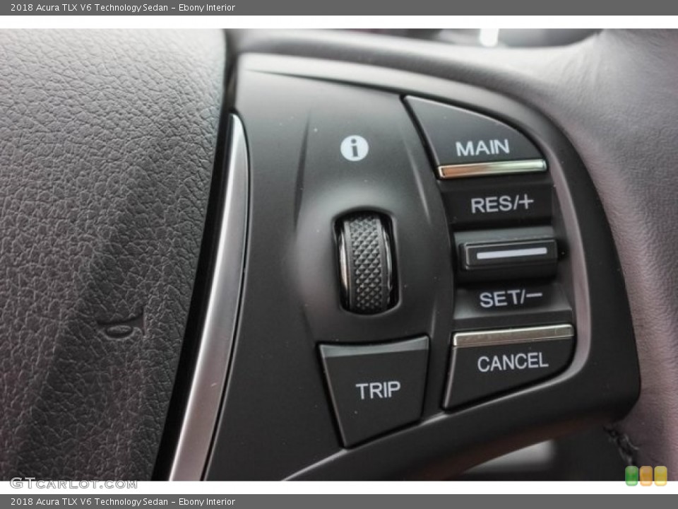 Ebony Interior Controls for the 2018 Acura TLX V6 Technology Sedan #121786550