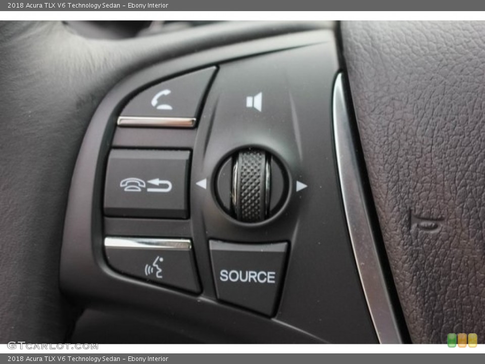Ebony Interior Controls for the 2018 Acura TLX V6 Technology Sedan #121786571