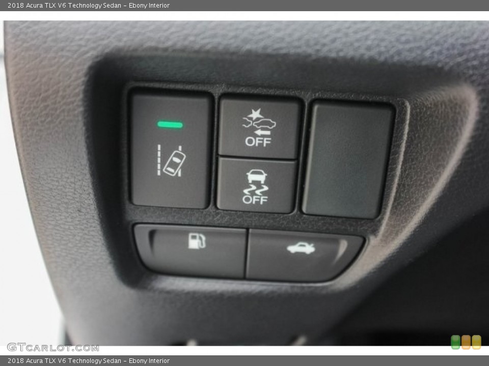 Ebony Interior Controls for the 2018 Acura TLX V6 Technology Sedan #121786624
