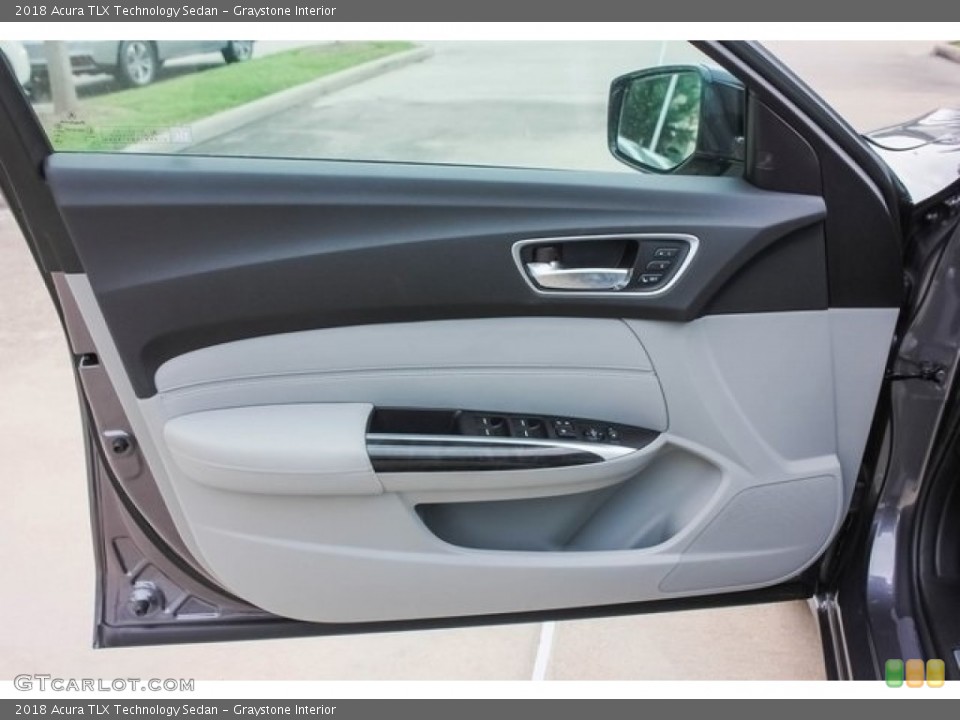 Graystone Interior Door Panel for the 2018 Acura TLX Technology Sedan #121787741