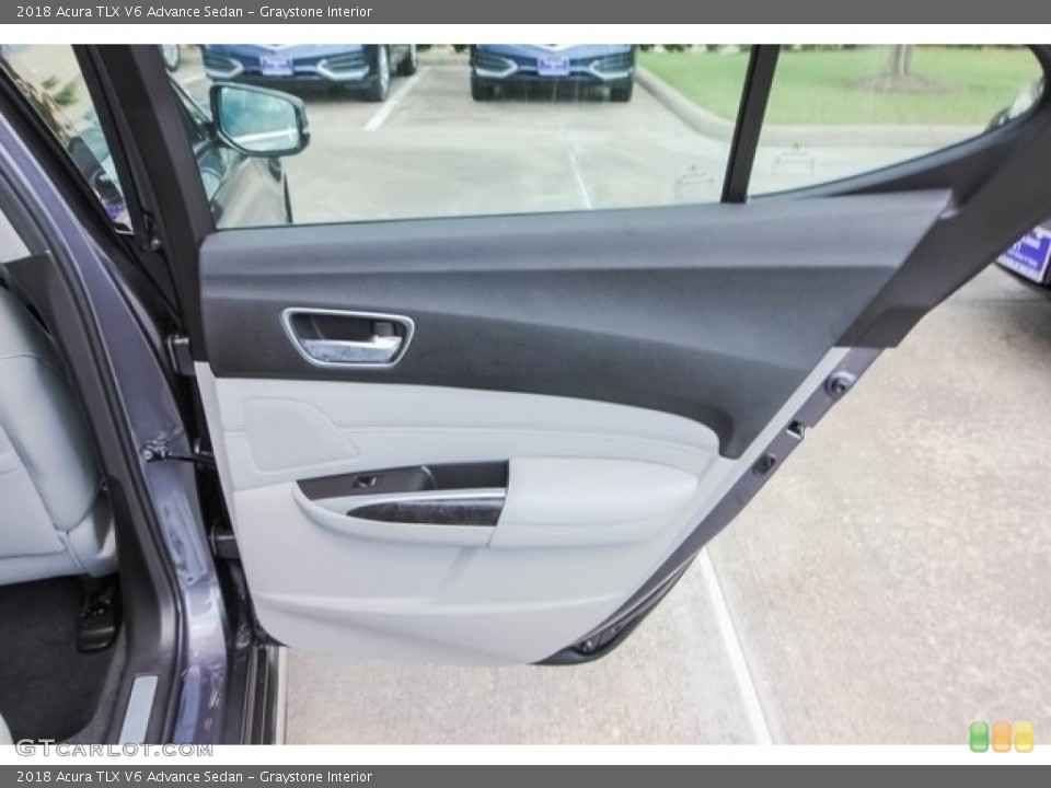Graystone Interior Door Panel for the 2018 Acura TLX V6 Advance Sedan #121788614