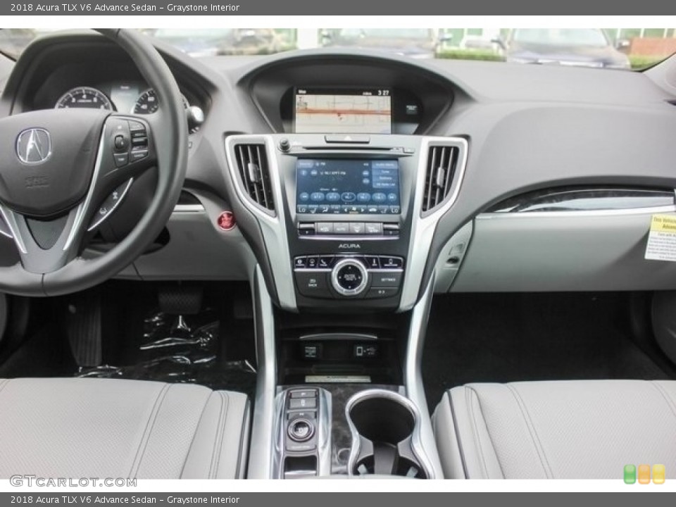 Graystone Interior Controls for the 2018 Acura TLX V6 Advance Sedan #121788749