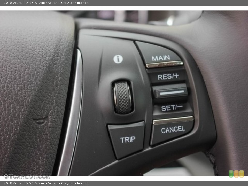 Graystone Interior Controls for the 2018 Acura TLX V6 Advance Sedan #121788954