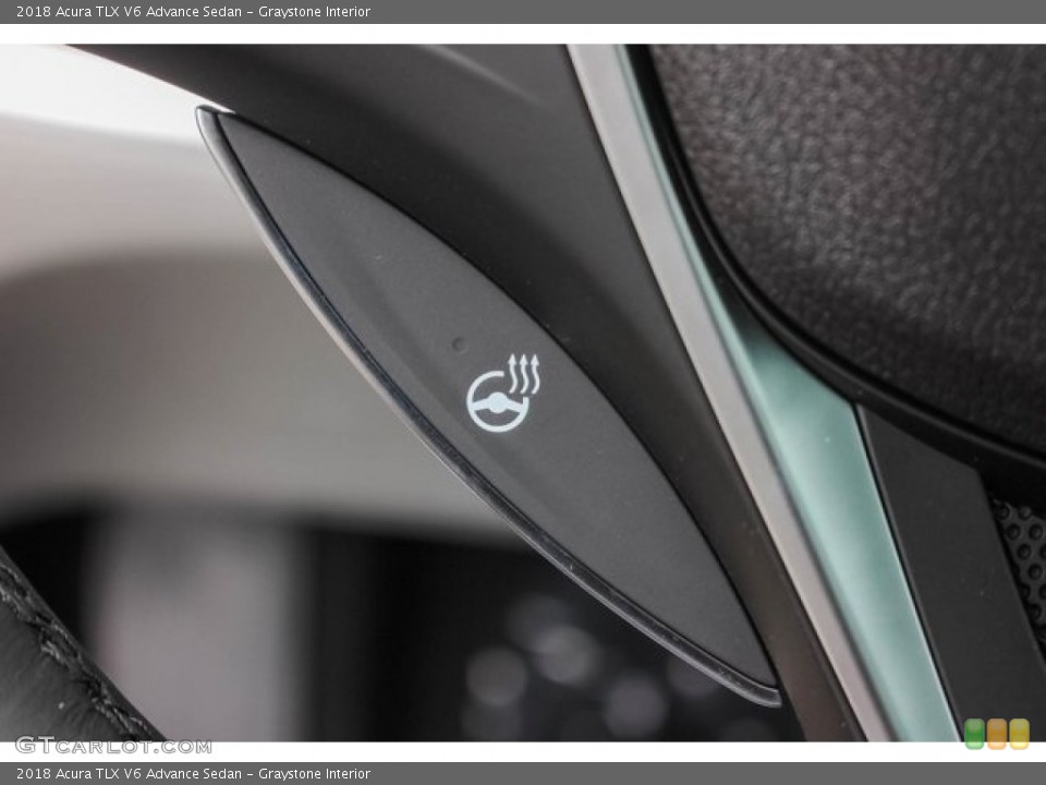 Graystone Interior Controls for the 2018 Acura TLX V6 Advance Sedan #121788983
