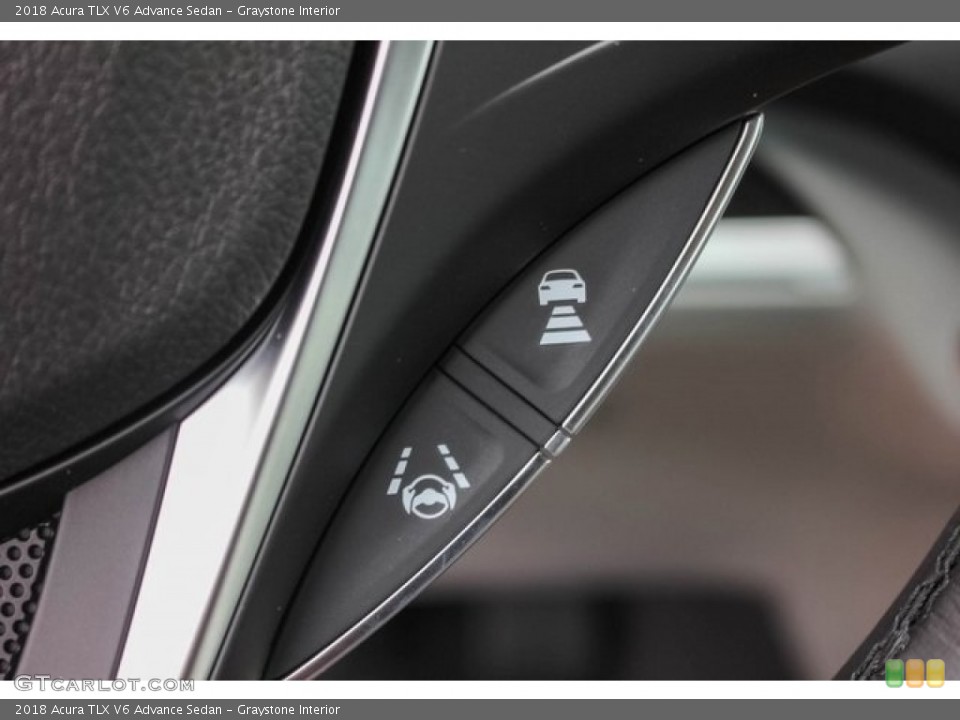 Graystone Interior Controls for the 2018 Acura TLX V6 Advance Sedan #121788997