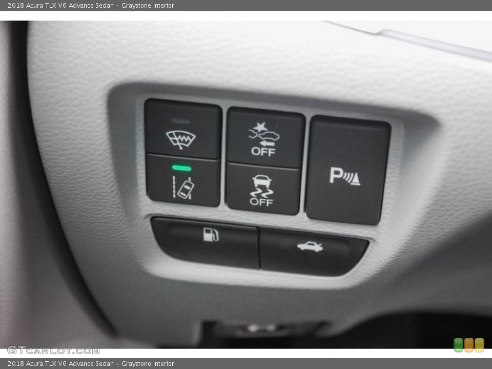 Graystone Interior Controls for the 2018 Acura TLX V6 Advance Sedan #121789023