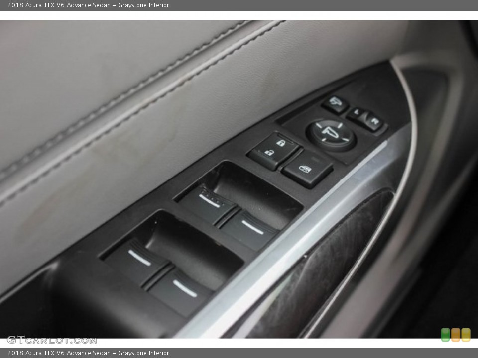 Graystone Interior Controls for the 2018 Acura TLX V6 Advance Sedan #121789041