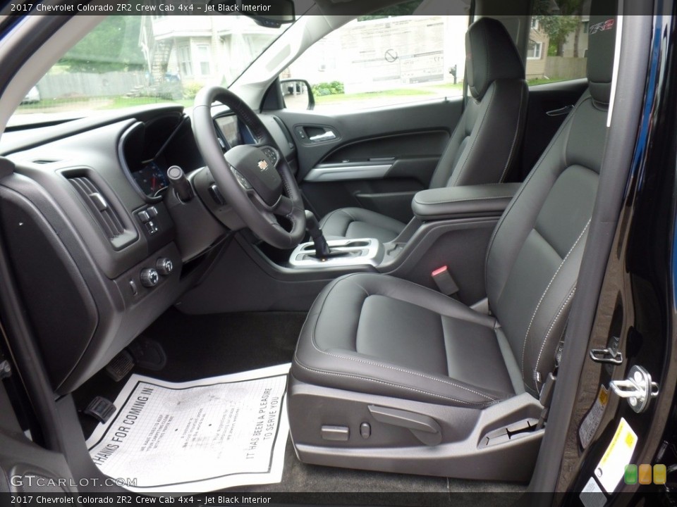 Jet Black Interior Photo for the 2017 Chevrolet Colorado ZR2 Crew Cab 4x4 #121793645