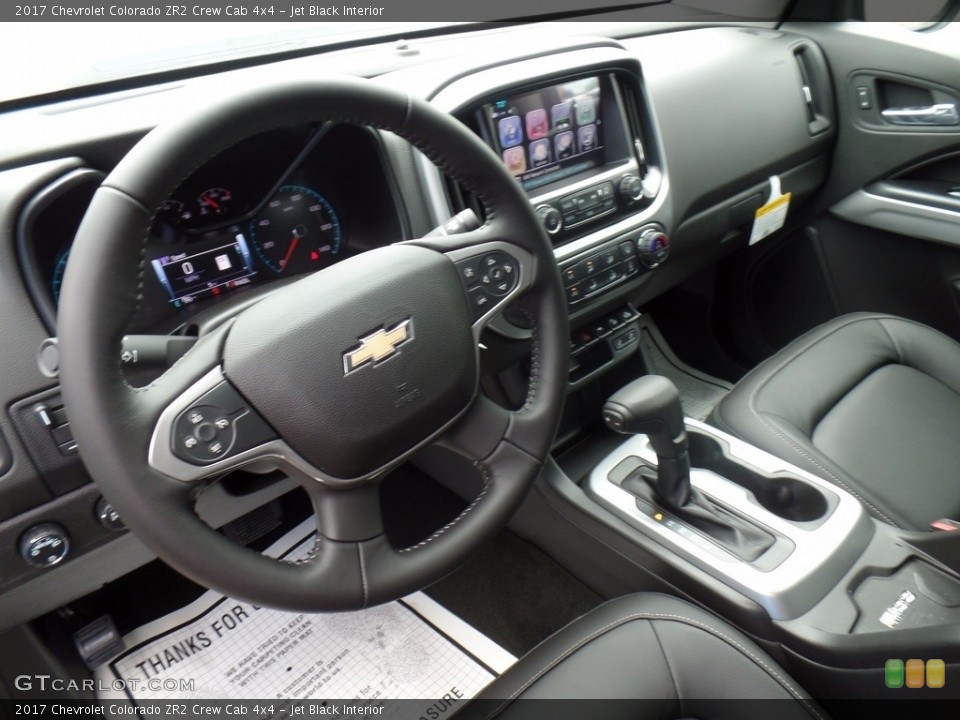 Jet Black Interior Dashboard for the 2017 Chevrolet Colorado ZR2 Crew Cab 4x4 #121793669