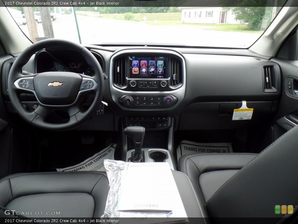 Jet Black Interior Dashboard for the 2017 Chevrolet Colorado ZR2 Crew Cab 4x4 #121794256