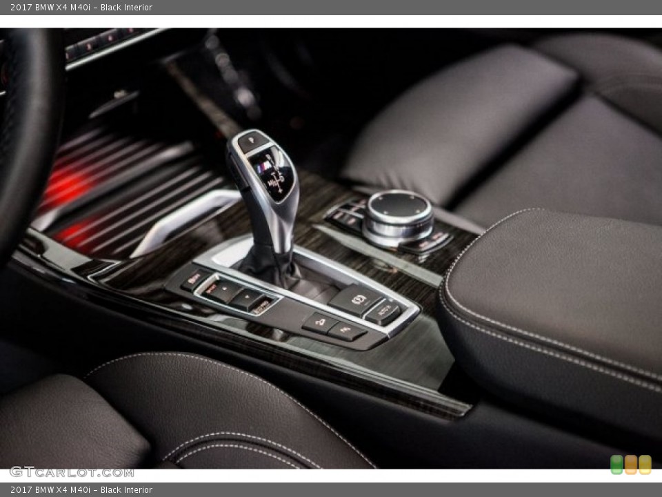 Black Interior Transmission for the 2017 BMW X4 M40i #121807123