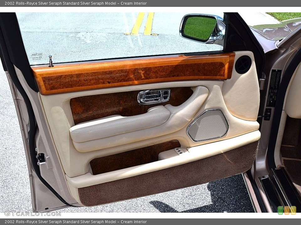 Cream Interior Door Panel for the 2002 Rolls-Royce Silver Seraph  #121810069