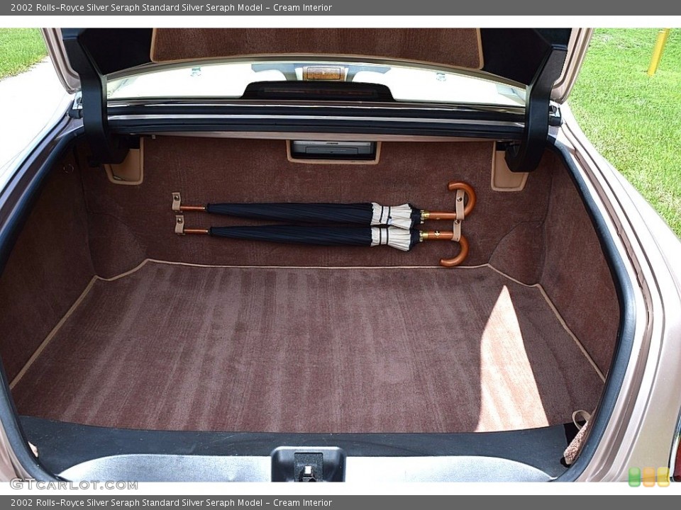Cream Interior Trunk for the 2002 Rolls-Royce Silver Seraph  #121810582