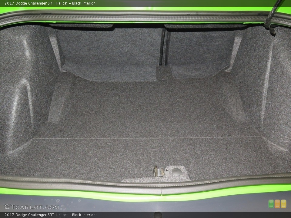 Black Interior Trunk for the 2017 Dodge Challenger SRT Hellcat #121811533