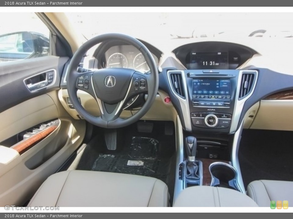 Parchment Interior Dashboard for the 2018 Acura TLX Sedan #121824022