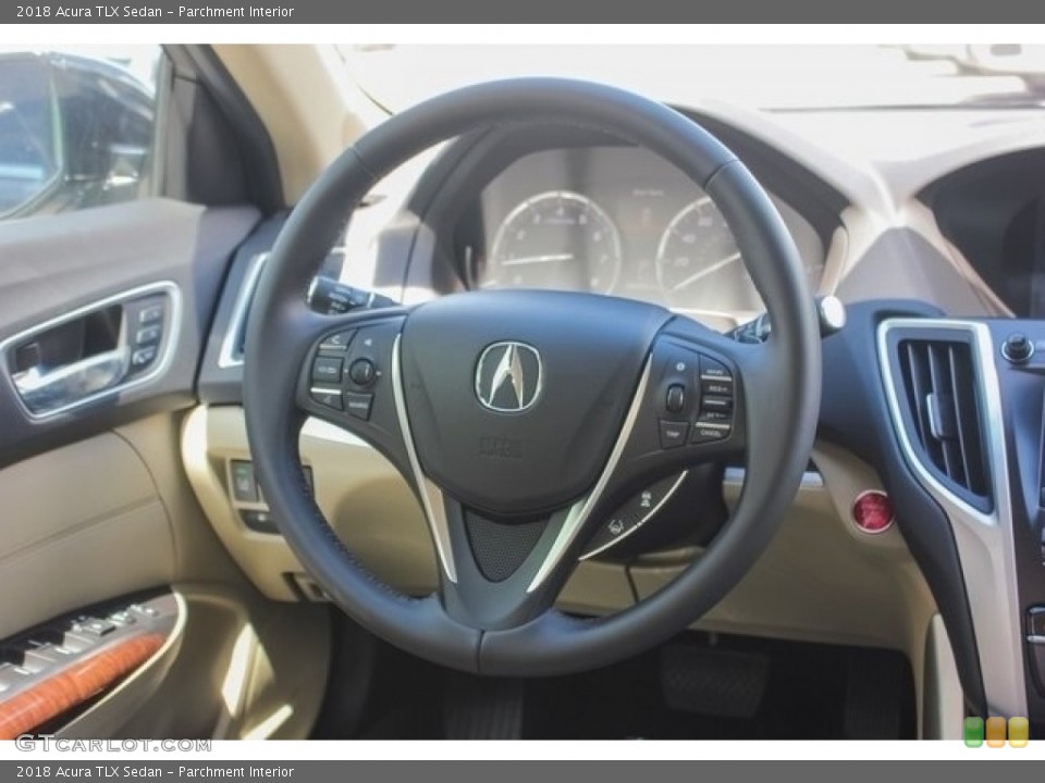 Parchment Interior Steering Wheel for the 2018 Acura TLX Sedan #121824025