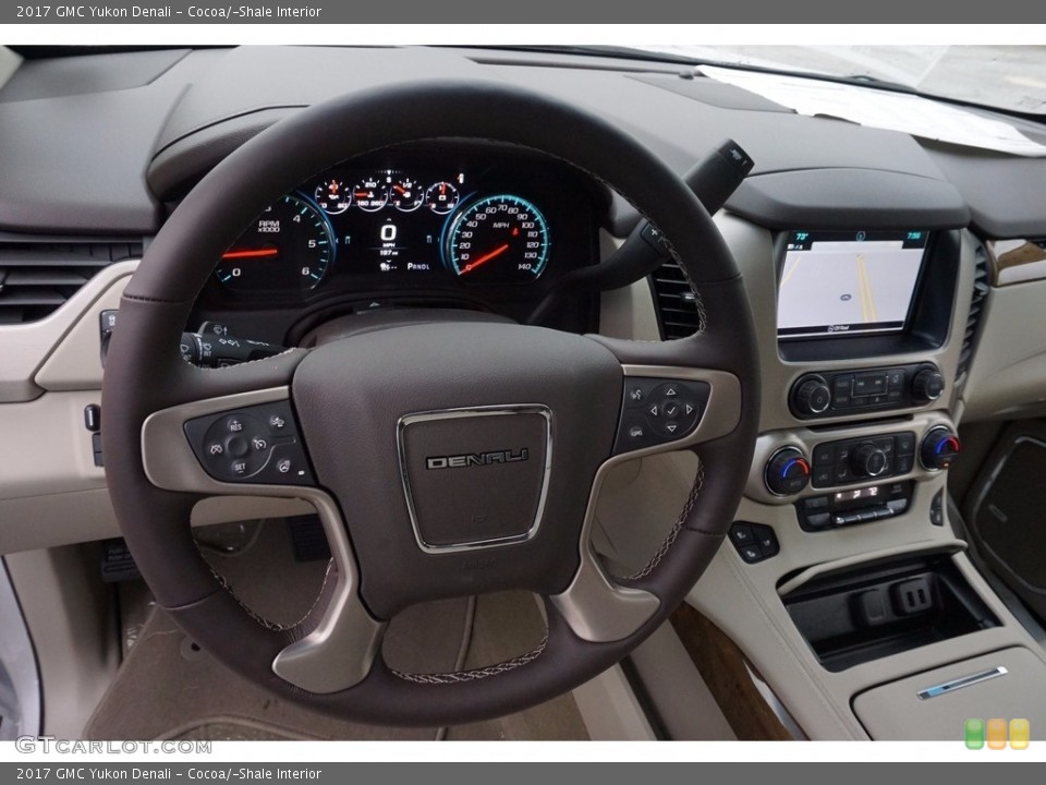 Cocoa/­Shale Interior Dashboard for the 2017 GMC Yukon Denali #121834824