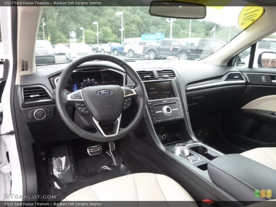 Medium Soft Ceramic Interior Photo for the 2017 Ford Fusion Titanium #121836084