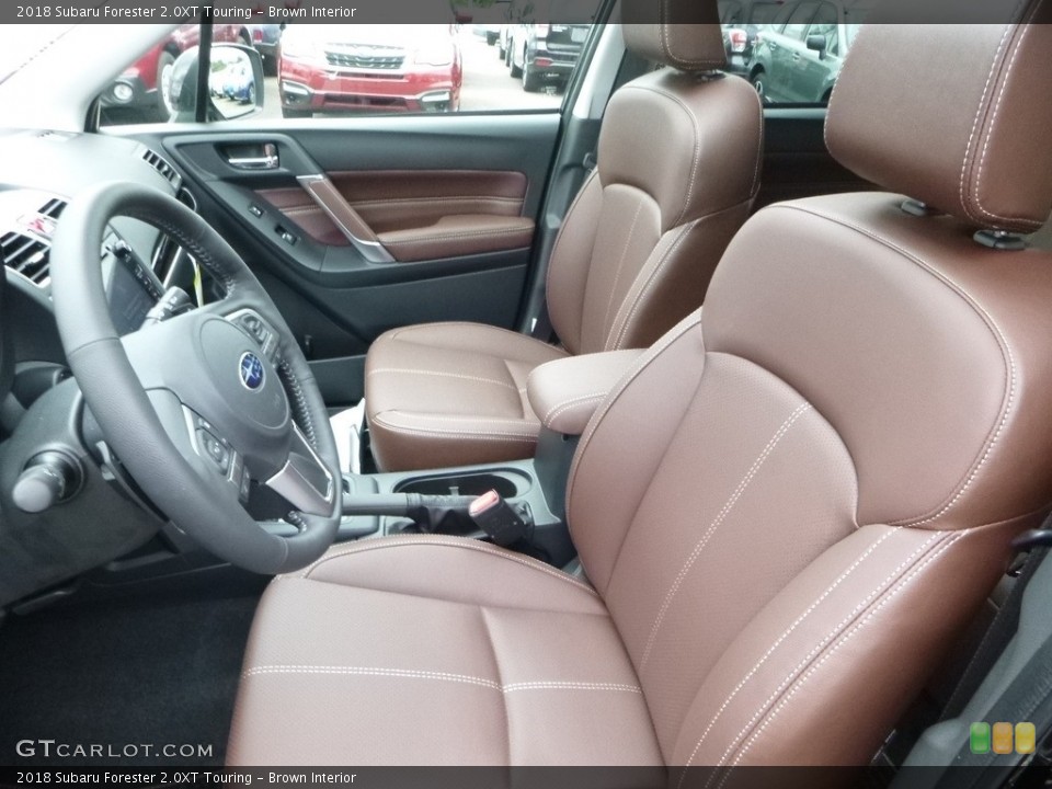 Brown 2018 Subaru Forester Interiors