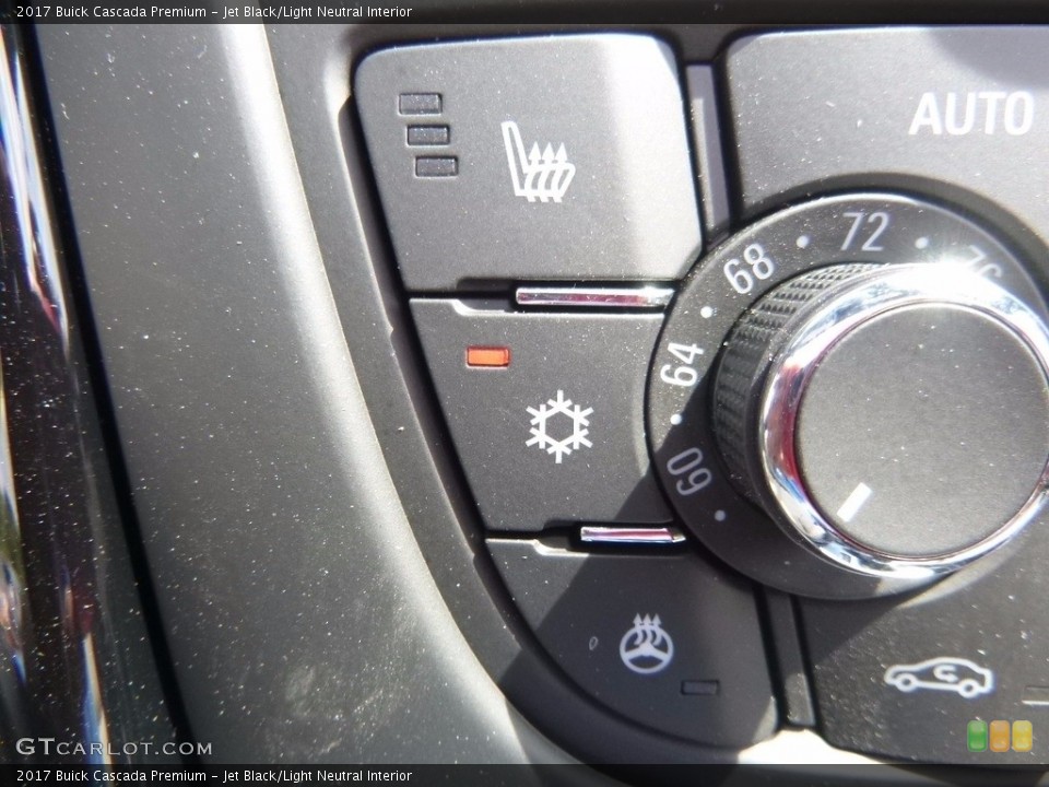 Jet Black/Light Neutral Interior Controls for the 2017 Buick Cascada Premium #121844430
