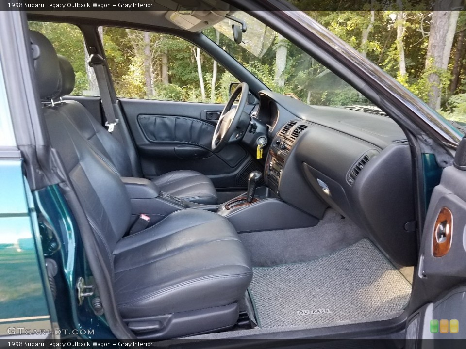 Gray Interior Front Seat for the 1998 Subaru Legacy Outback Wagon #121856915