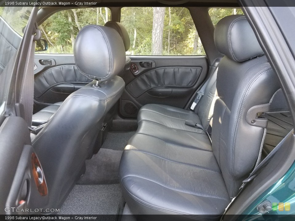 Gray Interior Rear Seat for the 1998 Subaru Legacy Outback Wagon #121857259